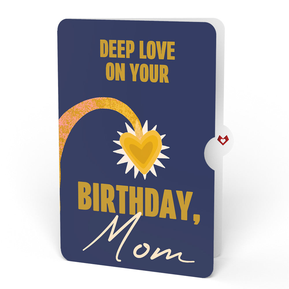 You Are My Sunshine Anglerfish Birthday Pop-Up Card and Sentiment Set for Mom