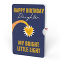 You Are My Sunshine Anglerfish Birthday Pop-Up Card and Sentiment Set for Daughter