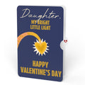You Are My Sunshine Anglerfish Valentine Pop-Up Card and Sentiment Set for Daughter