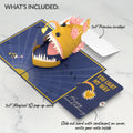 You Are My Sunshine Anglerfish Anniversary Pop-Up Card and Sentiment Set