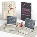 Best Thing I've Found on the Internet Valentine Pop-Up Card and Heart Confetti Long Distance Relationship Sentiment Set