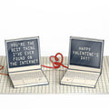 Best Thing I've Found on the Internet Valentine Pop-Up Card and Heart Confetti Long Distance Relationship Sentiment Set