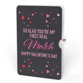 So Glad We Swiped Right Valentine Pop-Up Card and Heart Confetti First Love Sentiment Set