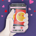 So Glad We Swiped Right Valentine Pop-Up Card and Sentiment Set for Babe