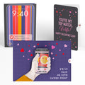So Glad We Swiped Right Valentine Pop-Up Card and Sentiment Set for Wife