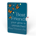 Thinking of You Butterfly Jar Valentine Light-Up Pop-Up Card and Sentiment Set for Best friend