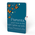 Thinking of You Butterfly Jar Valentine Light-Up Pop-Up Card and Sentiment Set for Parent