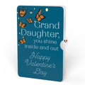Thinking of You Butterfly Jar Valentine Light-Up Pop-Up Card and Sentiment Set for Granddaughter