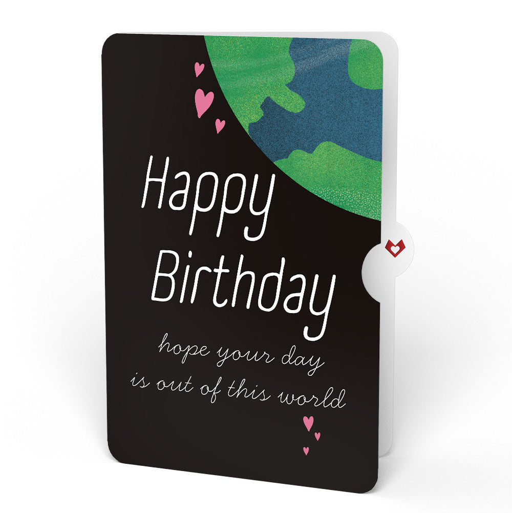 You've Abducted My Heart Birthday Light-Up Pop-Up Card and Sentiment Set