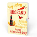 You’re So Hot - Hot Sauce Valentine Pop-Up Card and Sentiment Set for Husband
