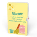 You Bake the World a Better Place Valentine Pop-Up Card and Sentiment Set for Sister