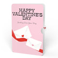 French Love Dog Valentine Plushpop Card and Sentiment Set