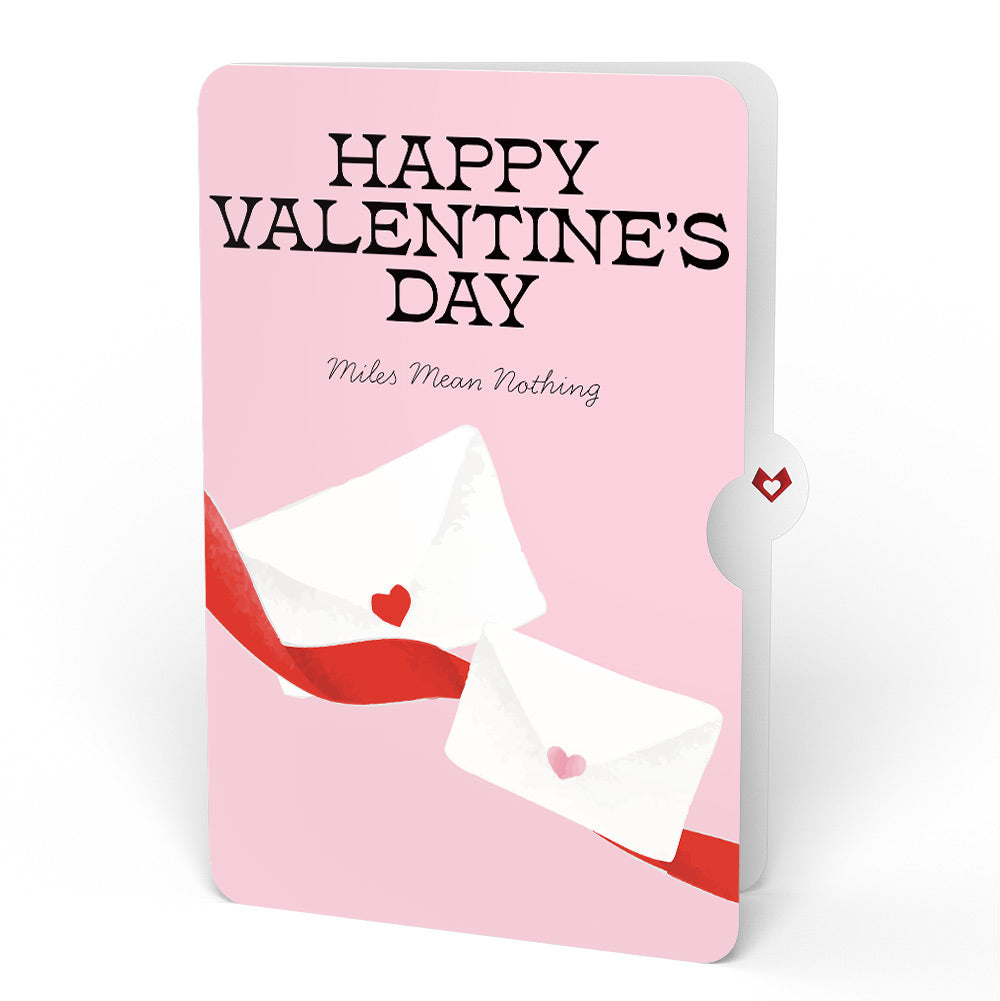 French Love Dog Valentine Plushpop Card and Love Letters Long Distance Relationship Sentiment Set