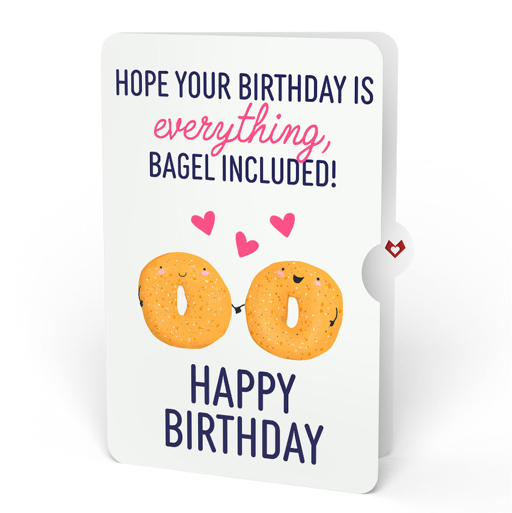 You Are My Everything Bagel Birthday Pop-Up Card and Sentiment Set