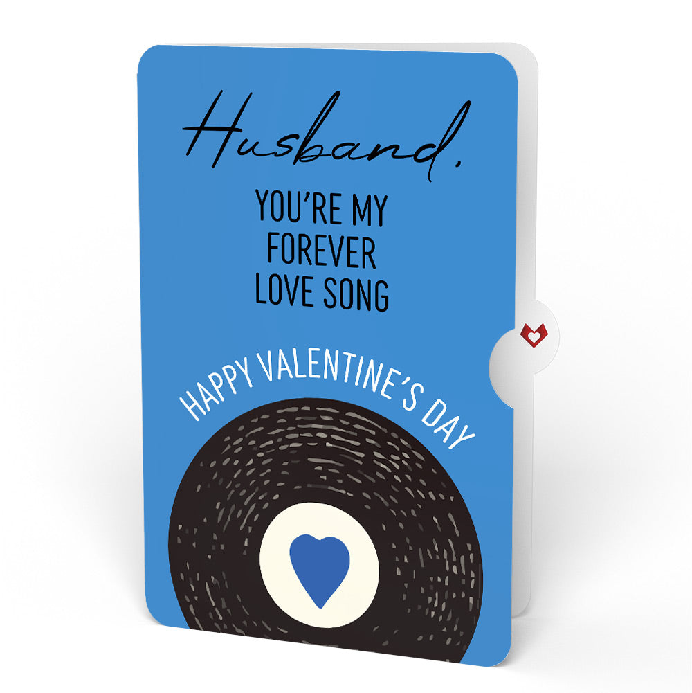 It Had to Be You Valentine Music and Light Pop-Up Card and Sentiment Set for Husband
