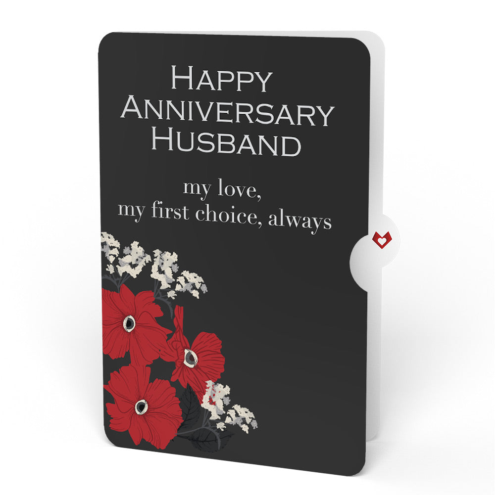 Only Have Eyes for You Anniversary Pop-Up Card and Sentiment Set for Husband