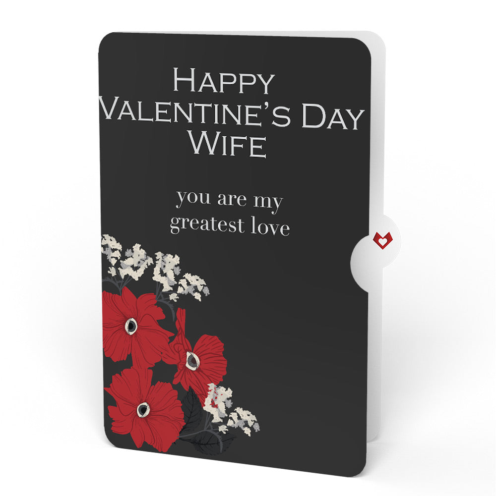 Only Have Eyes for You Valentine Pop-Up Card and Sentiment Set for Wife