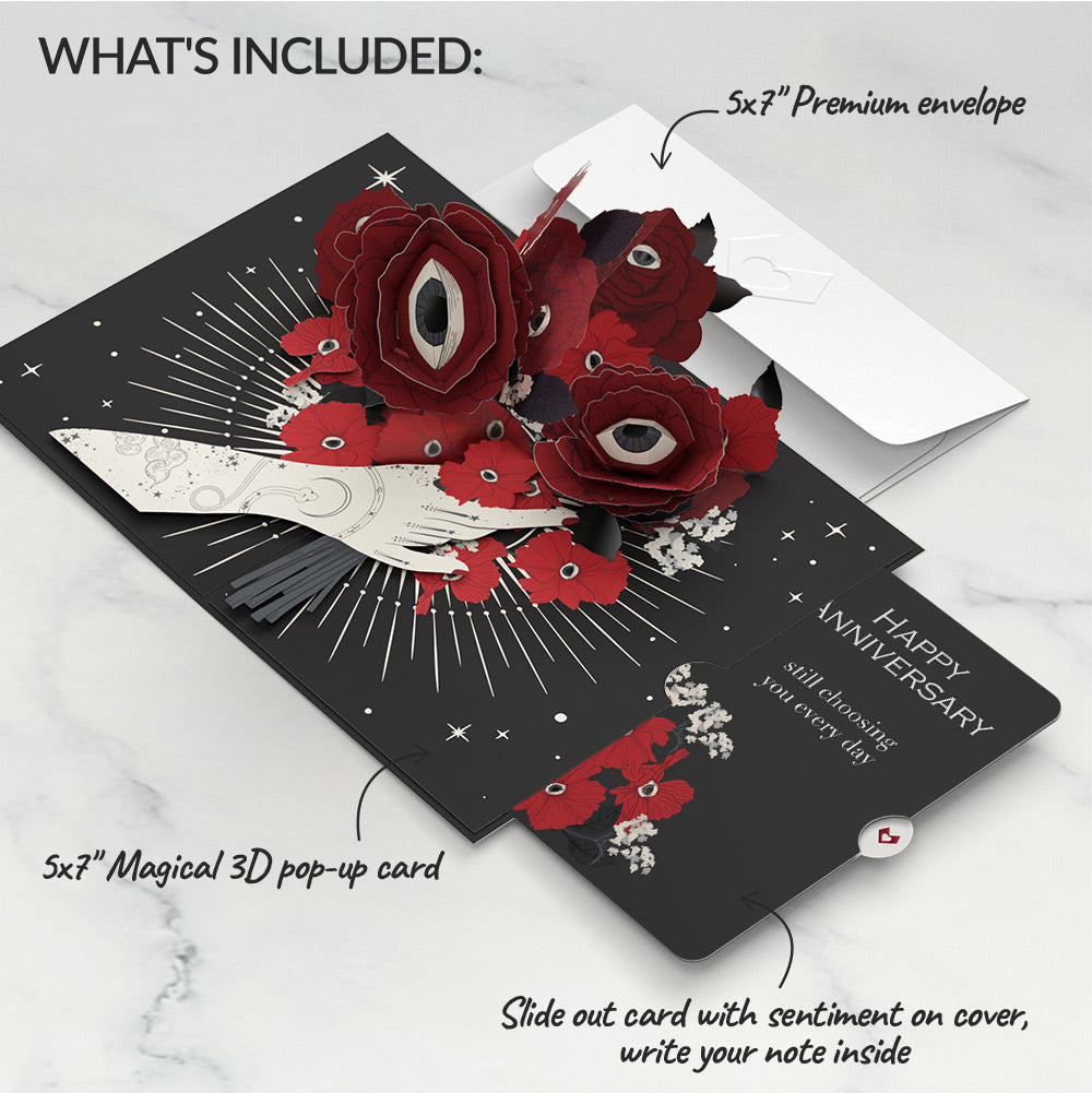 Only Have Eyes for You Anniversary Pop-Up Card and Sentiment Set