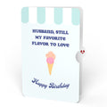 Sweet Day Ice Cream Birthday Pop-Up Card and Sentiment Set for Husband
