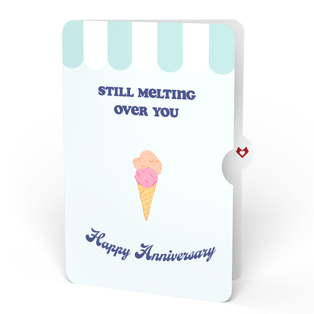 Sweet Day Ice Cream Anniversary Pop-Up Card and Sentiment Set