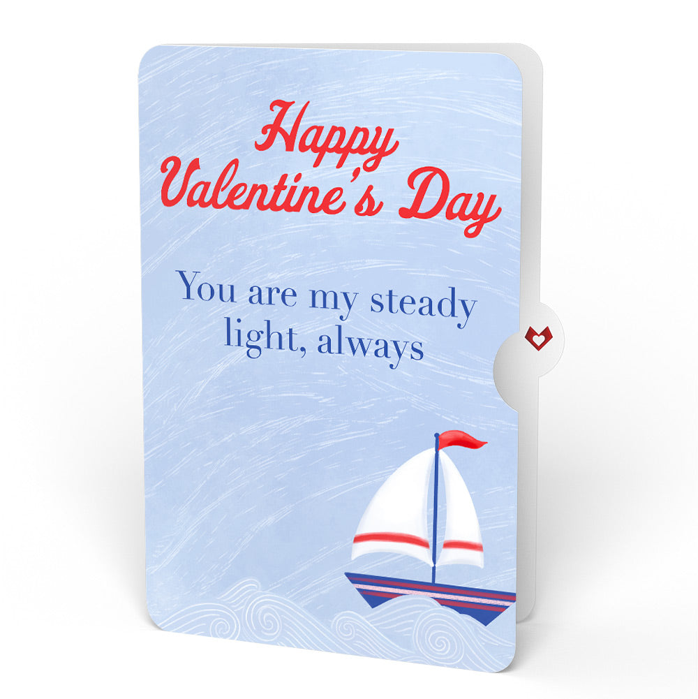 Light of My Life Valentine Light-Up Pop-Up Card and Sentiment Set