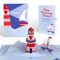 Light of My Life Anniversary Light-Up Pop-Up Card and Sentiment Set for Husband