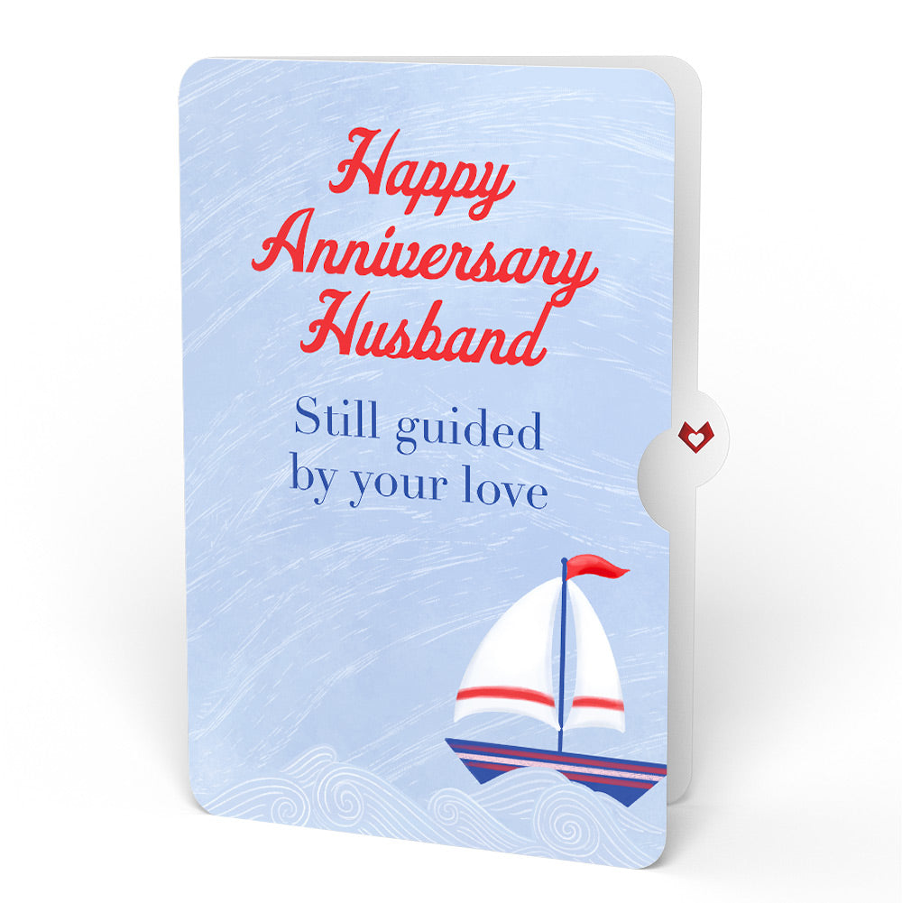 Light of My Life Anniversary Light-Up Pop-Up Card and Sentiment Set for Husband