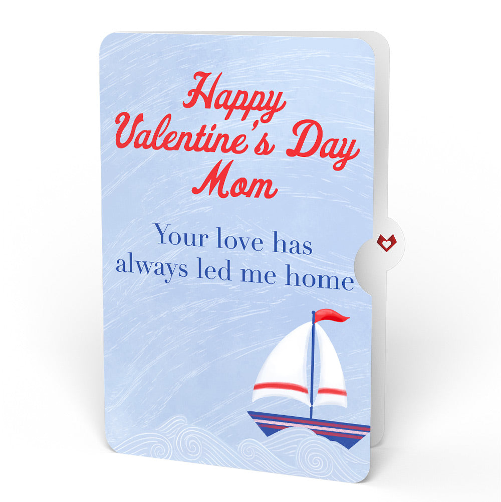 Light of My Life Valentine Light-Up Pop-Up Card and Sentiment Set for Mom