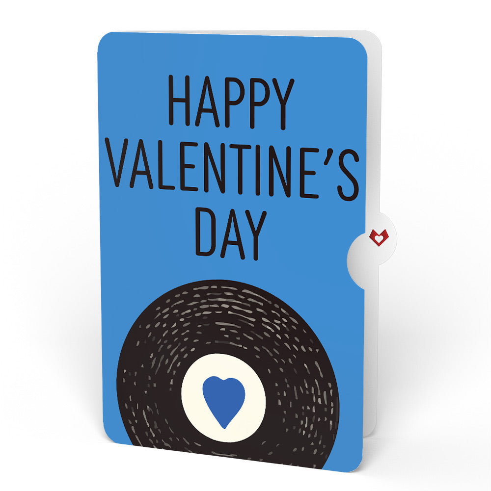 It Had to Be You Valentine Music and Light Pop-Up Card and Our Vinyl Track Sentiment Set