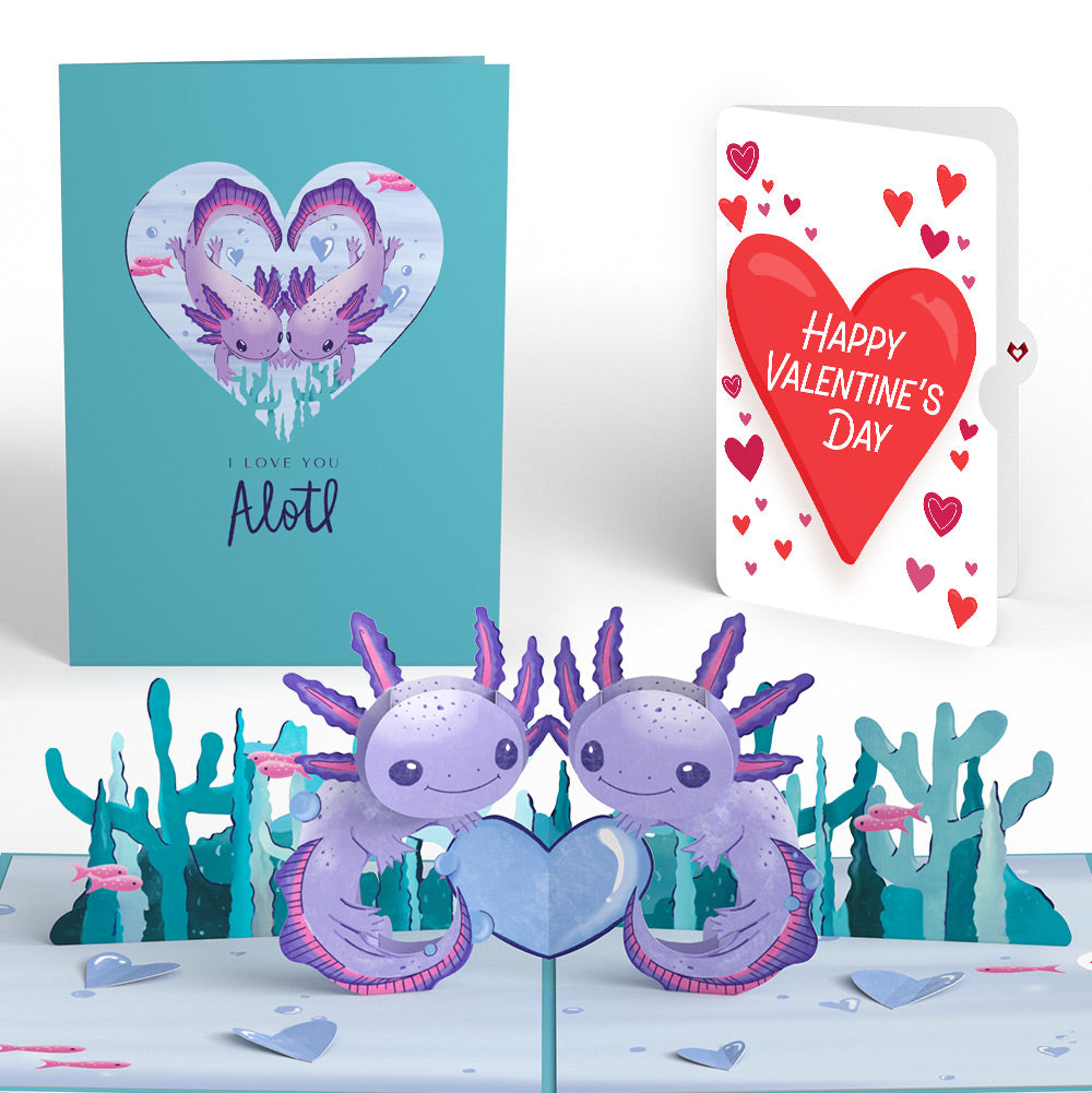 Love You A-Lotl Valentine Pop-Up Card and Big Sweet Heart Sentiment Set