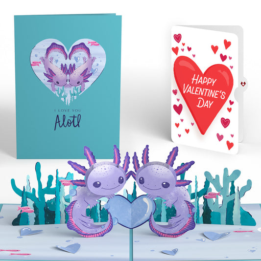 Love You A-Lotl Valentine Pop-Up Card and Big Sweet Heart Sentiment Set