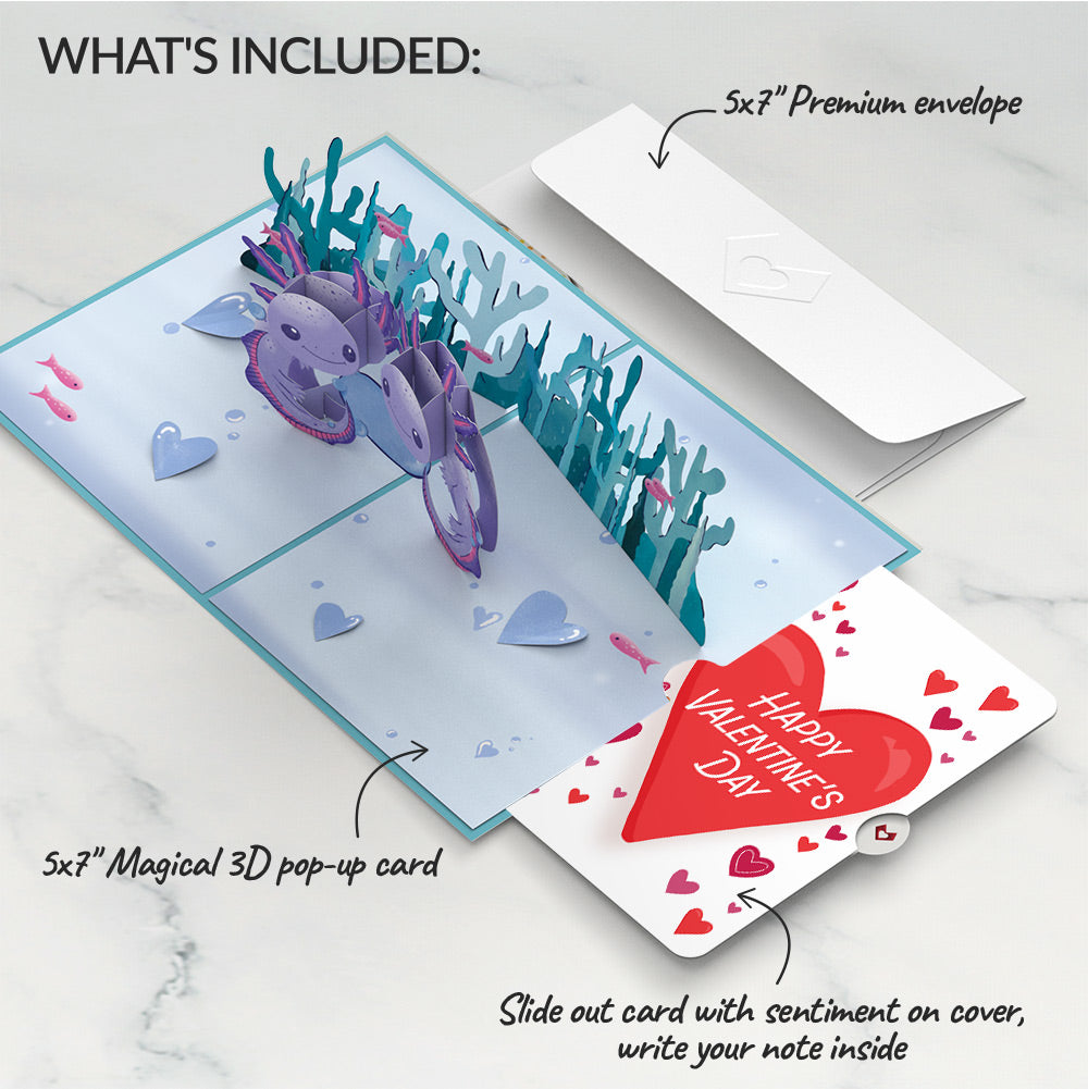 Love You A-Lotl Valentine Pop-Up Card and Big Sweet Heart Sentiment Set