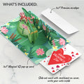 Time Well Spent Frogs Valentine Pop-Up Card and Big Sweet Heart Sentiment Set