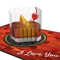 Old Fashioned Love Valentine Pop-Up Card and Big Sweet Heart Sentiment Set