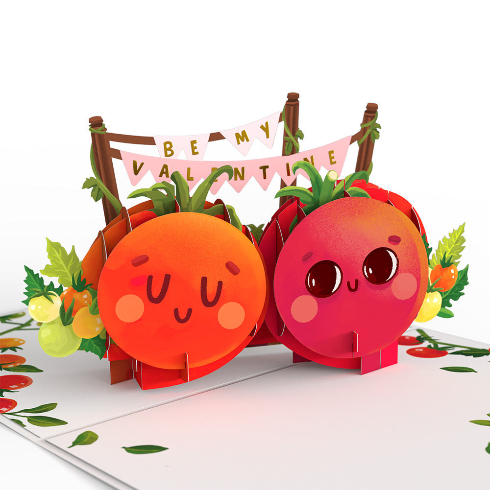 I Love You From Head To-Ma-Toes Valentine Pop-Up Card and Big Sweet Heart Sentiment Set