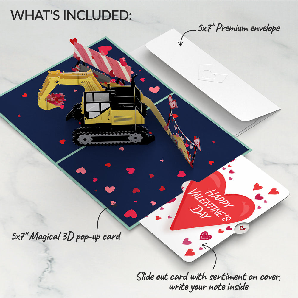 I Dig You Valentine Pop-Up Card and Big Sweet Heart Sentiment Set