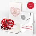 OK Go: Love Music Pop-Up Card - Limited Edition and Timeless Melody Anniversary Sentiment Set