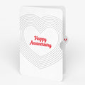 OK Go: Love Music Pop-Up Card - Limited Edition and Layered Heart Anniversary Sentiment Set