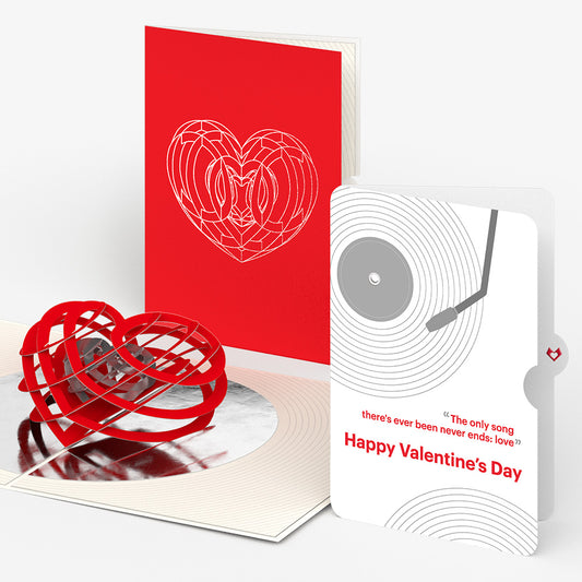 OK Go: Love Pop-Up Card and Timeless Melody Valentine's Day Sentiment Set