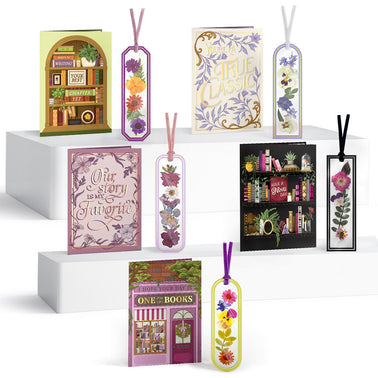 Petal Pressed™ Bookmark Card 5-Pack
