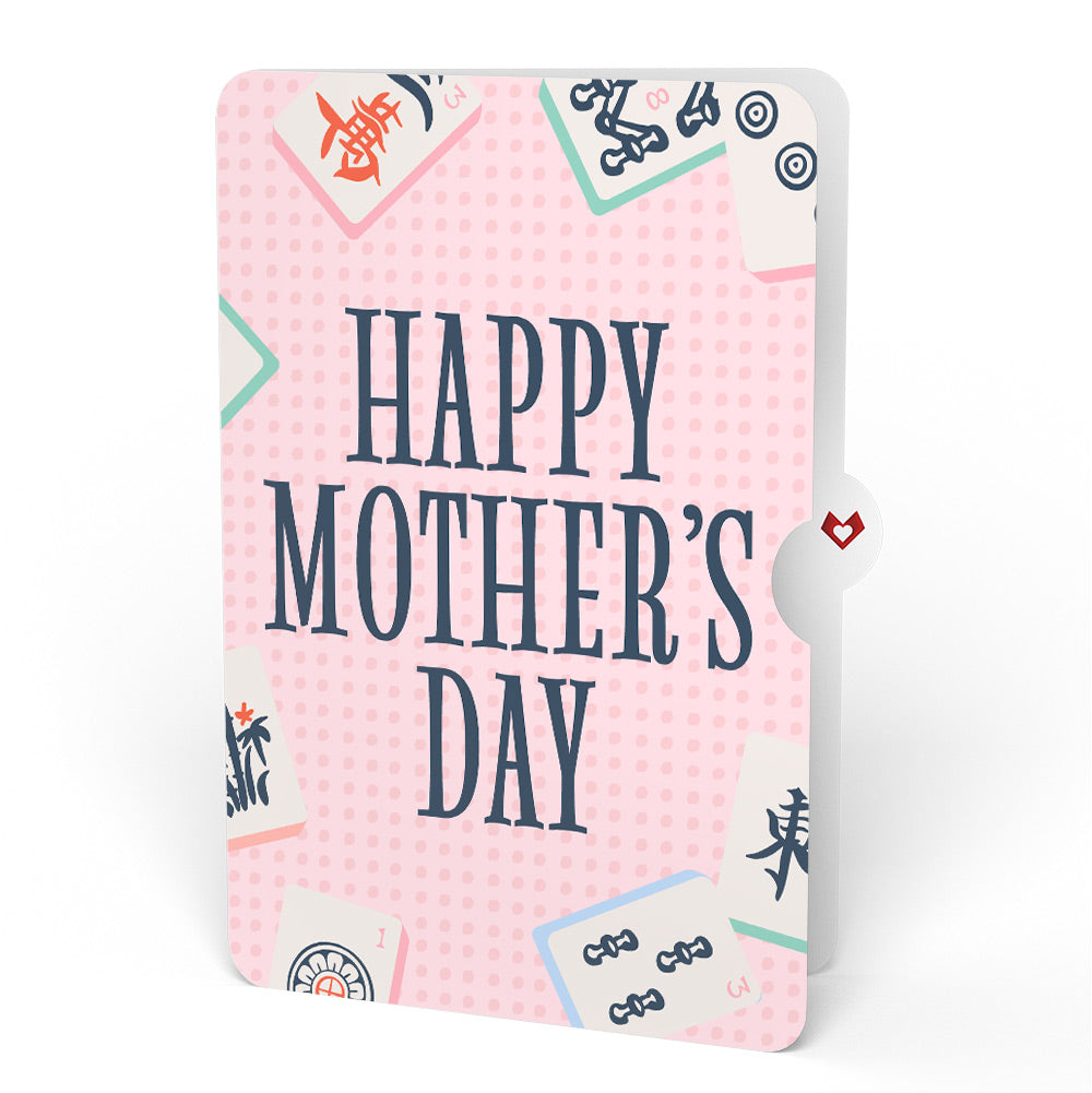 Crack Bam Dot Mahjong Mother's Day Pop-Up Card and Sentiment Set