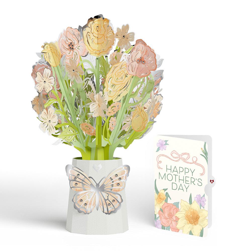 Opulent Rose Mother's Day Luxe Bouquet and Sentiment Set
