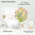 Opulent Rose Mother's Day Luxe Bouquet and Sentiment Set