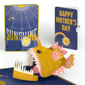 You Are My Sunshine Anglerfish Mother's Day Pop-Up Card and Sentiment Set