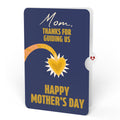 You Are My Sunshine Anglerfish Mother's Day Pop-Up Card and Sentiment Set for Mom