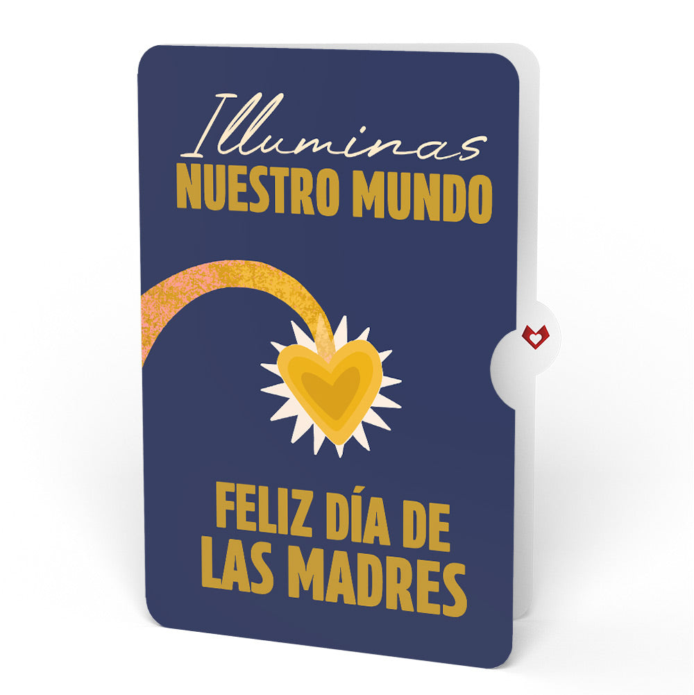 You Are My Sunshine Anglerfish Mother's Day Pop-Up Card and Angler Glow Feliz Día De Las Madres Sentiment Set for Mom
