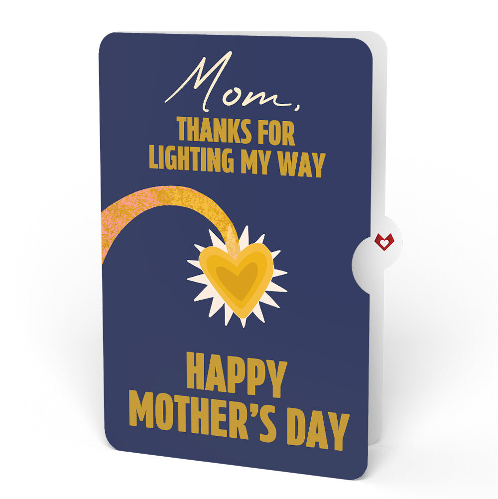 You Are My Sunshine Anglerfish Mother's Day Pop-Up Card and Angler Glow Lighting My Way Sentiment Set for Mom