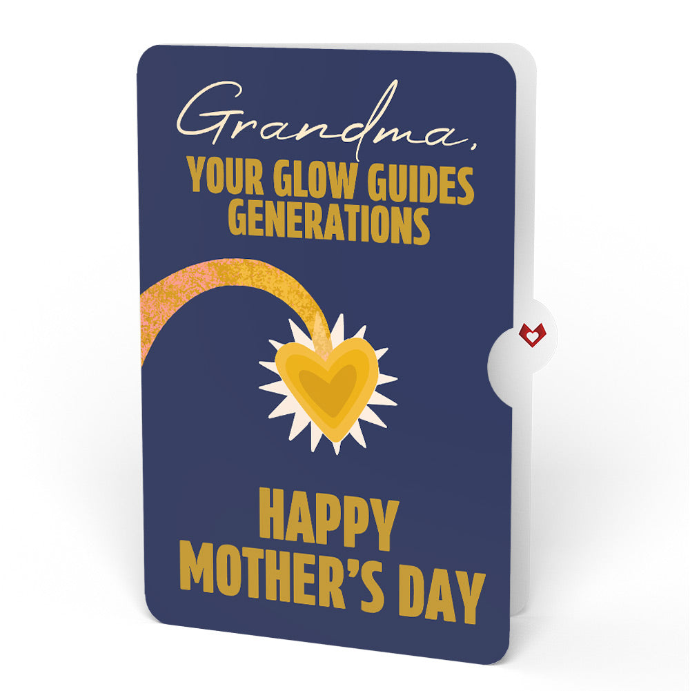 You Are My Sunshine Anglerfish Mother's Day Pop-Up Card and Sentiment Set for Grandmother