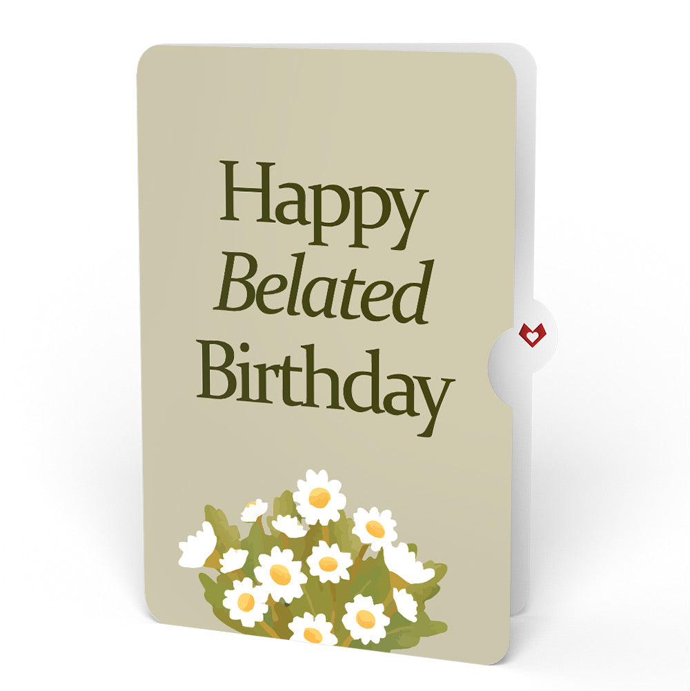 Cheers to a New Chapter Belated Birthday Pop-Up Card and Sentiment Set