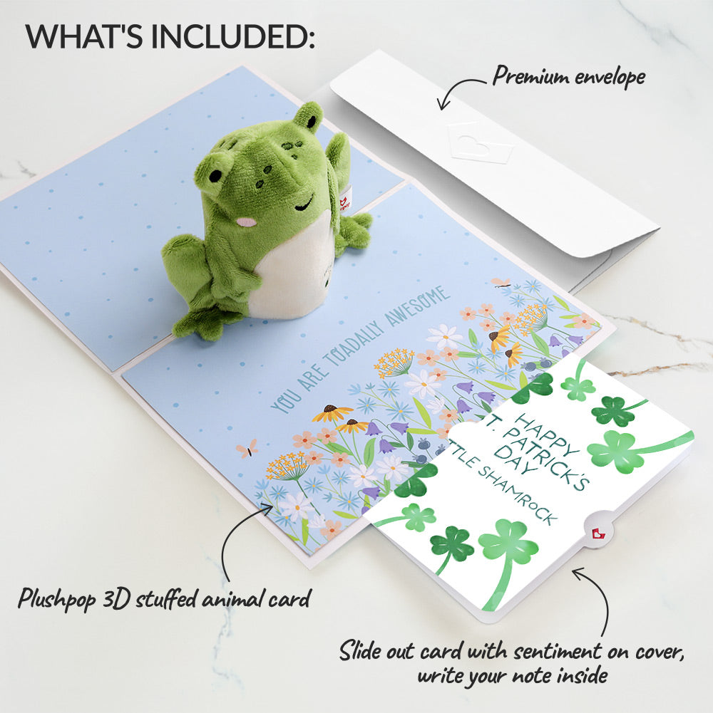 'Toadally Awesome' St. Patrick’s Day Plushpop Card and Sentiment Set